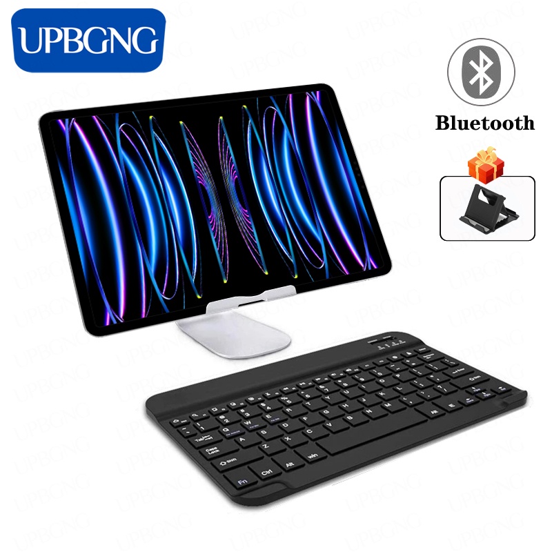 UPBGNG Universal Wireless Keyboard for iPad Pro 2022 11 12.9 inch iPad