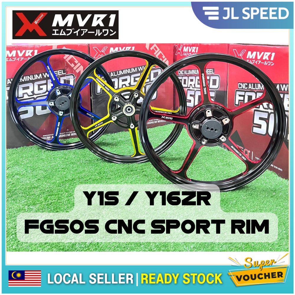 !! HARGA LELONG !! MVR1 FG505 Y15 Y15ZR / Y16 Y16ZR SPORT RIM CNC ...