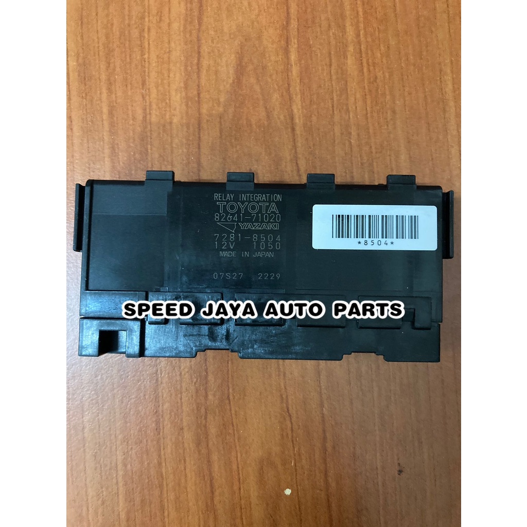 ORIGINAL TOYOTA HILUX KUN25/ KUN26/ FORTUNER/ INNOVA INTEGRATION RELAY