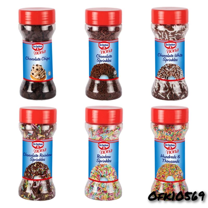 Dr. Oetker Nona Baking Decorations (Sprinkles/Chips) Shopee Malaysia