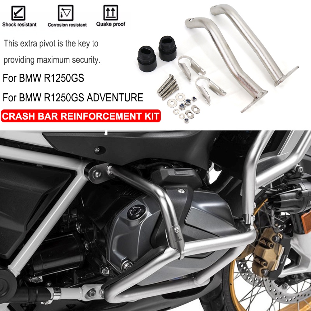 New r1250gs Motorcycle Silver Lower Crash Bar For BMW R1250GS R 1250 GS Adventure ADV GSA Bumper