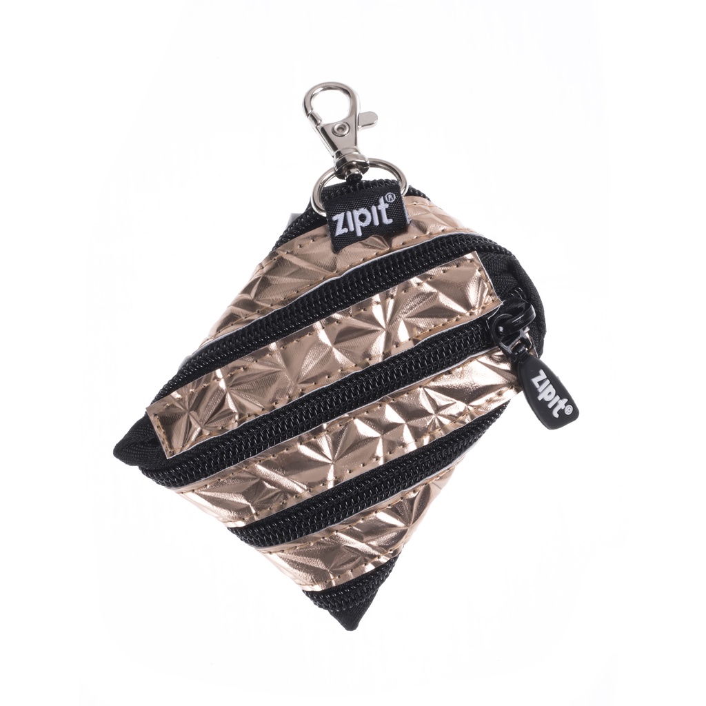 Zipit Metallic Mini Pouch Bronze | Shopee Malaysia