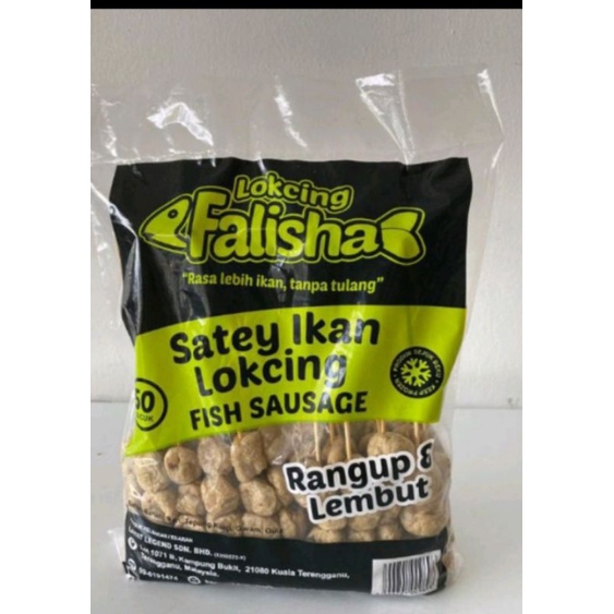 SATE IKAN FALISHA LOKCING FREE SOS (50CUCUK) | Shopee Malaysia