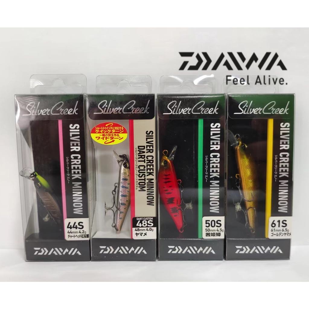 DAIWA SILVER CREEK MINNOW / SILVER CREEK MINNOW DART CUSTOM FISHING ...