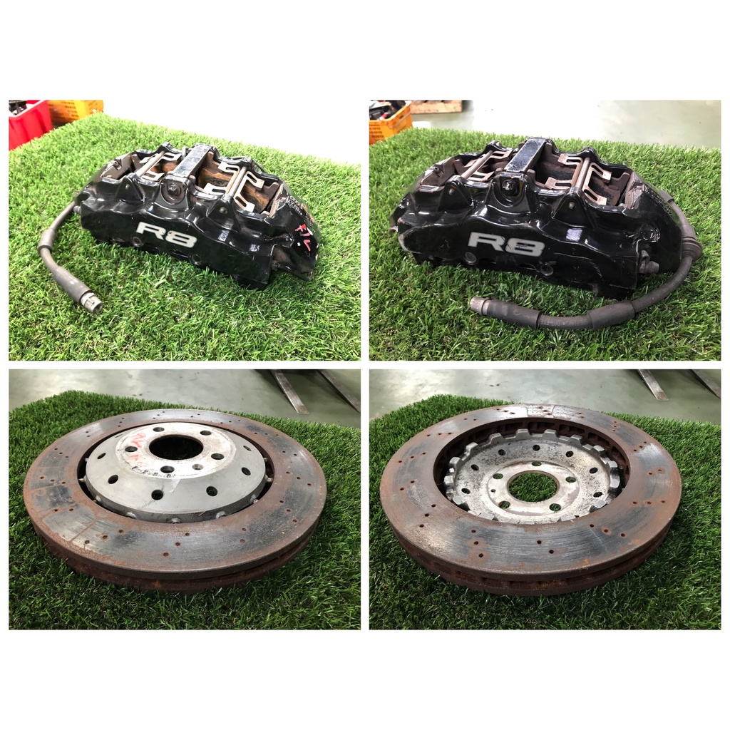 Audi R8 2006-2015 Brake Caliper F/LH+RH With Brake Disc F/LH+RH (USED ...