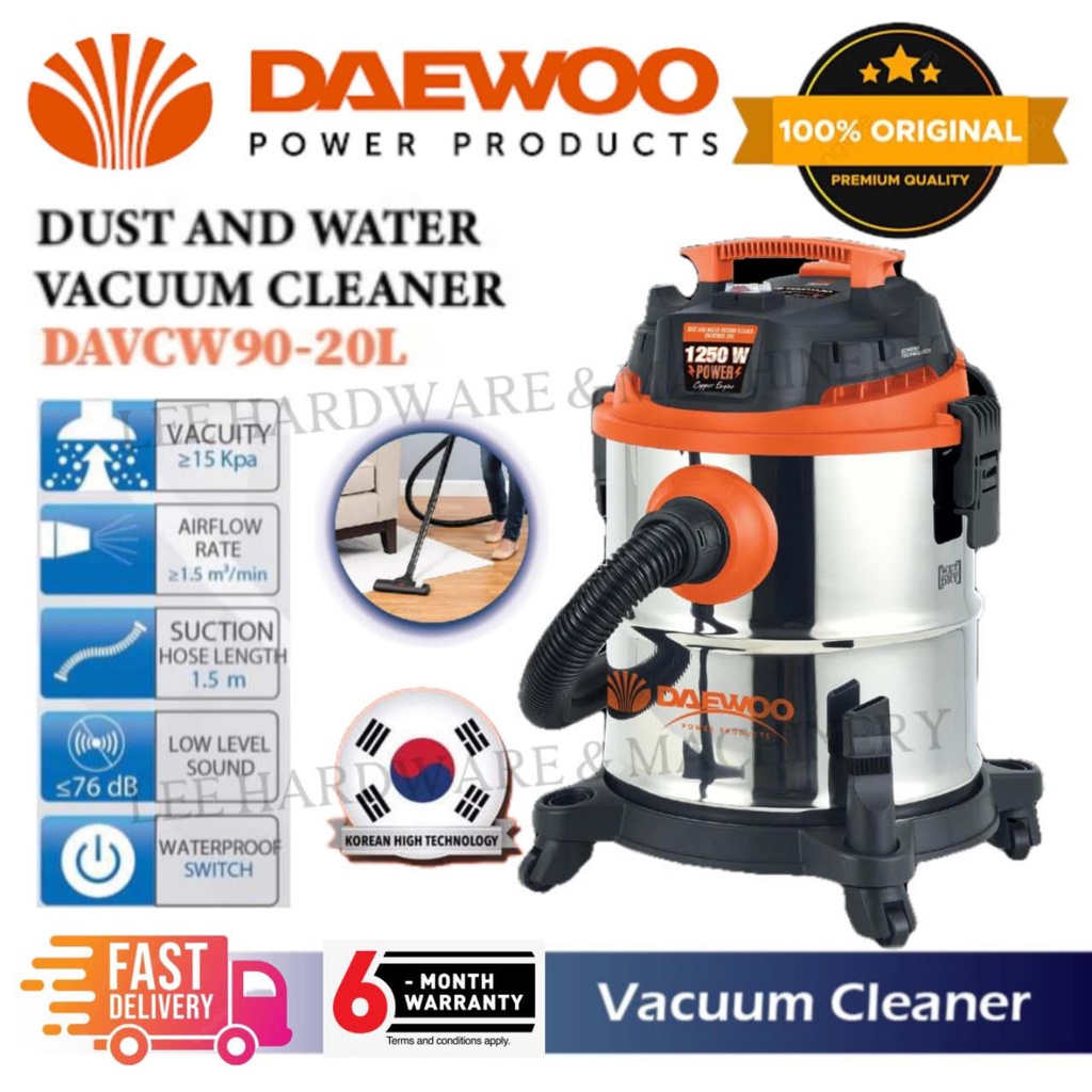 [DAEWOO POWER PRODUCTS] Daewoo Pro Vacuum Cleaner Series Wet & Dry