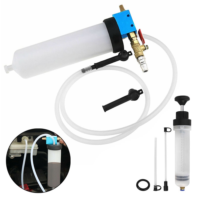 Brake Oil Change Clutch Fluid Pneumatic Vacuum Bleeder Bleed Tool Kit Replacement Brake Bleeder