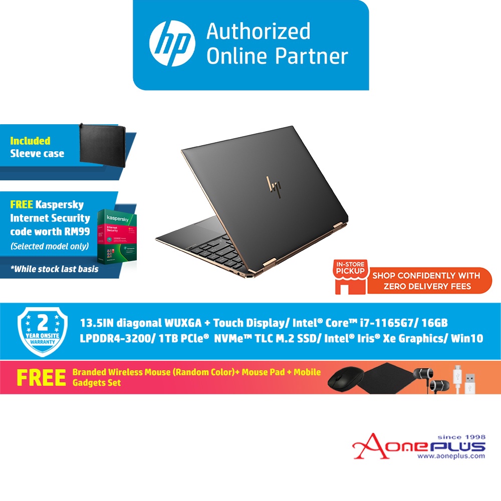 HP Spectre X360 14EA0054TU Notebook (2Z2E6PAUUF) (13.5IN WUXGA