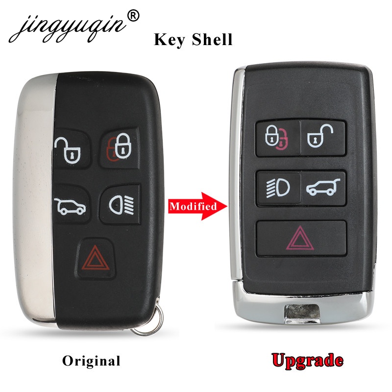 jingyuqin Upgraded Remote Key Shell Case Fob for Land Rover Range Rover ...