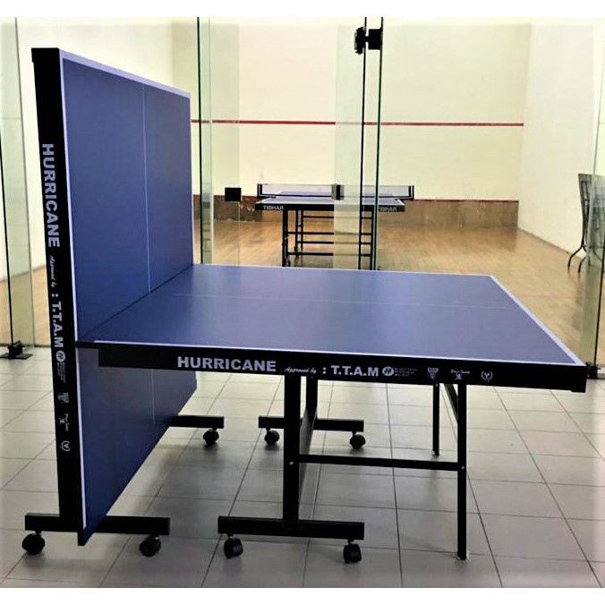 Meja Pingpong Hurricane 16mm Full Set (Net, Post, Bat & Ball ...