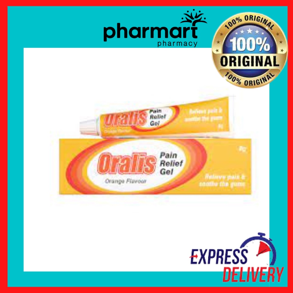 Oralis Pain Relief Gel 8g (Orange Flavour) (EXP 02/2025) Shopee Malaysia