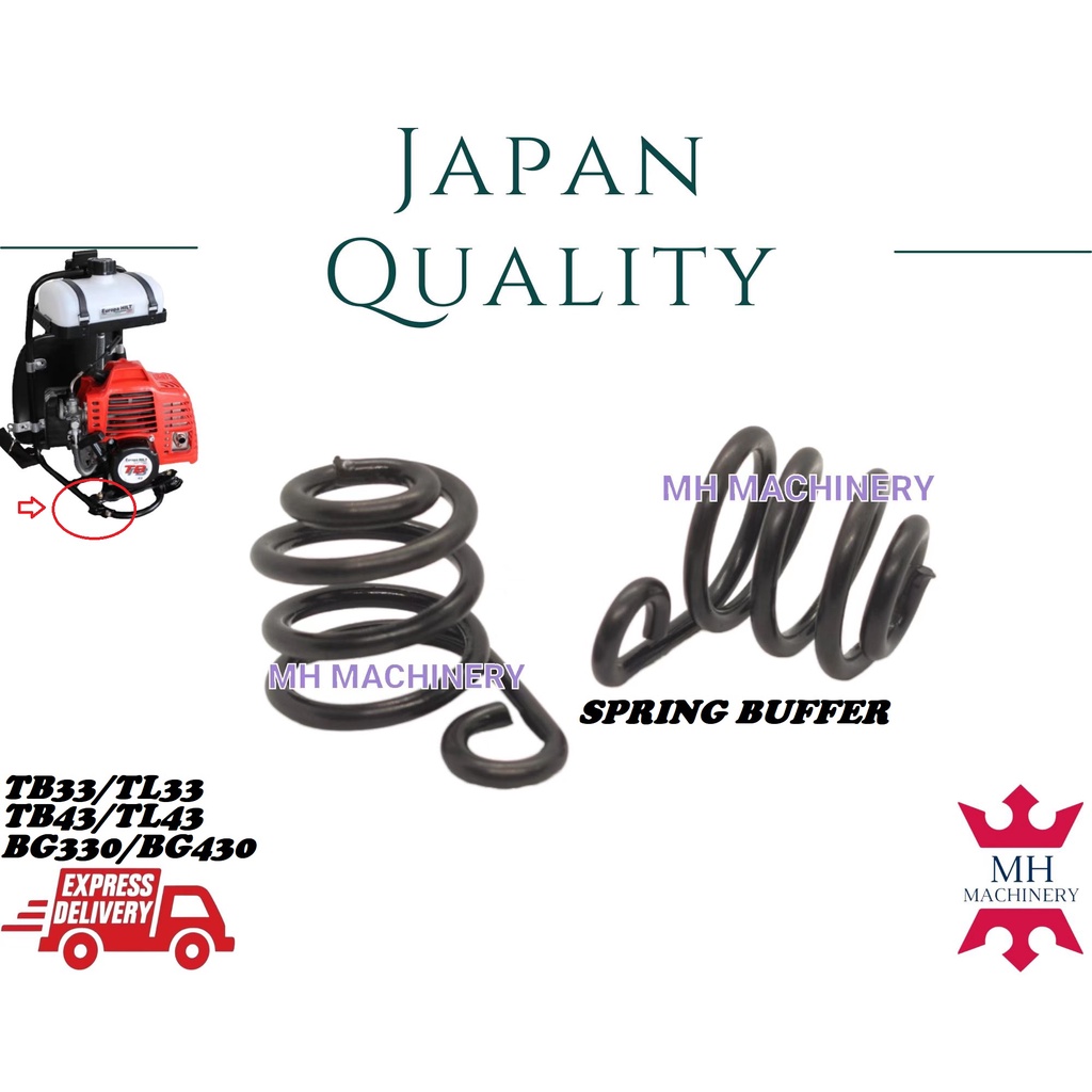 (1PC)Mesin Rumput Mounting Spring Steel Buffer BG330/BG430/TB33/TB43 ...
