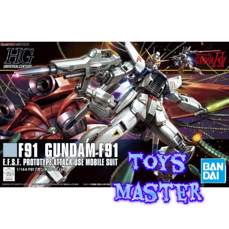 Bandai HG 1/144 Scale F91 Gundam F91 Model Kit | Shopee Malaysia