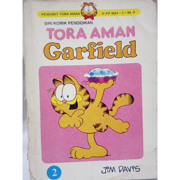 Komik Tora Aman Garfield Jilid No 2 Shopee Malaysia