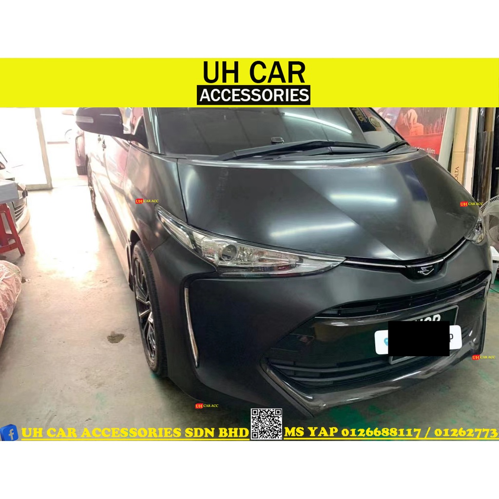 TOYOTA ESTIMA ACR50 CONVERT TO 2016 FRONT BUMPER SET FENDER BONNET HEAD ...