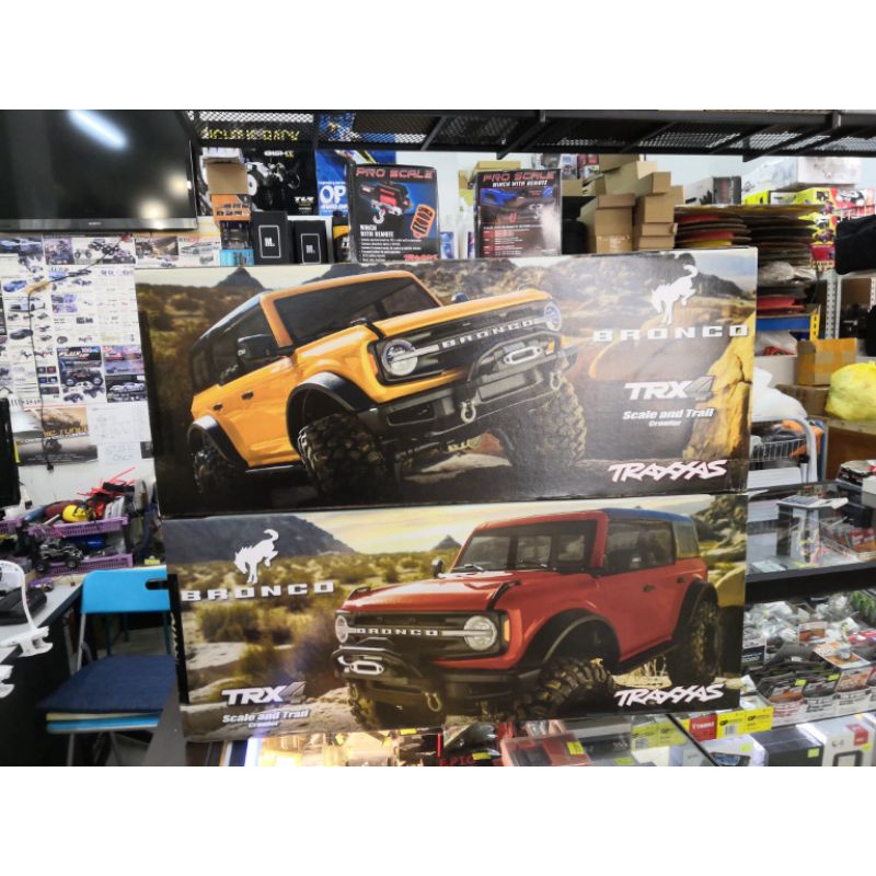 Parafanghi Eliminator Per Traxxas TRX-4 Ford Bronco 2021 – Set 4 Pezzi Verniciati Nero