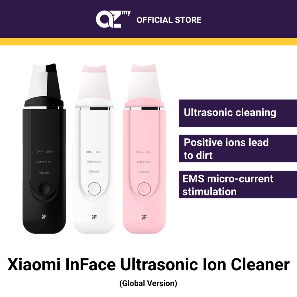 Xiaomi InFace Ultrasonic Ion MS7100 Cleansing Skin Scrubber Peeling ...