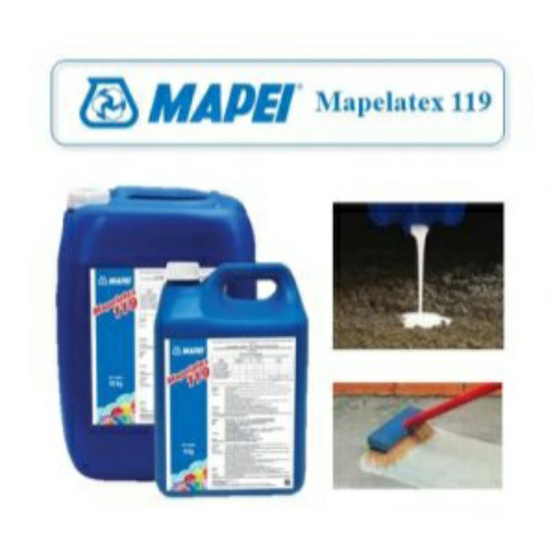 MAPEI MAPELATEX 119 (1KG REPACKED) Water Resistant, Latex Additive For