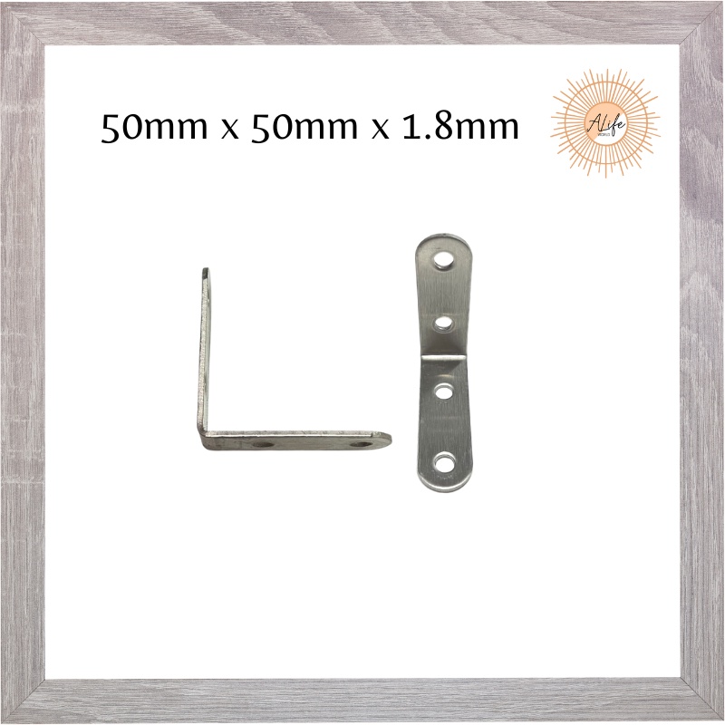 ALife L Bracket Stainless Steel L Bracket Angle Bracket Sesiku L Rak ...