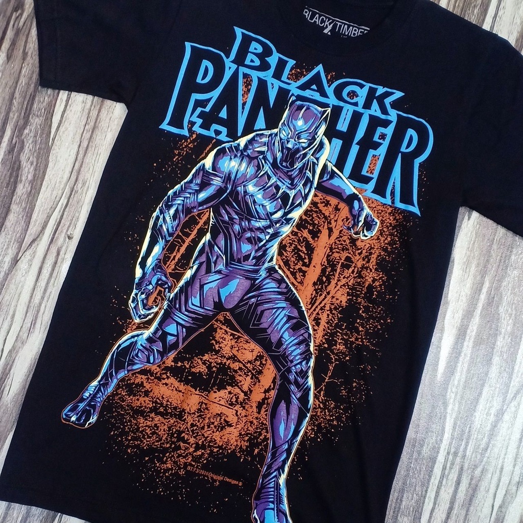 MARVEL-Black Panther T'CHALLA 66 Jersey Sleeve Shirt Size 3XL