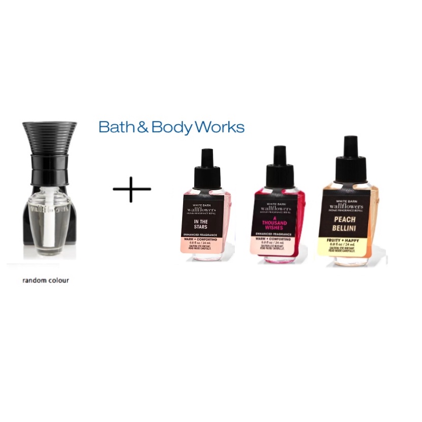 Bath & Body Works Plug and Wallflower Bulb Refill In the Stars/ Island