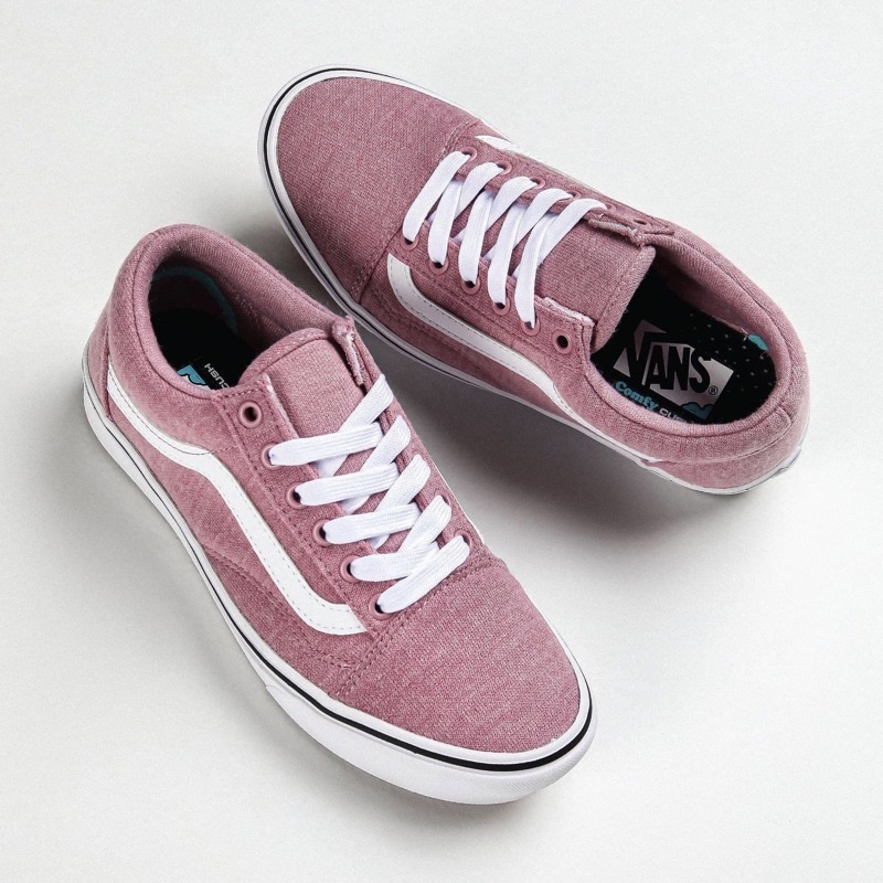 READYSTOCK ORIGINALS VANS OLD SKOOL COMFYCUSH JERSEY LILAS