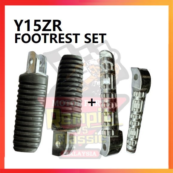 REMPIT Y15ZR Y15Z Y15 Footrest Set FULL SET PIJAK KAKI BELAKANG SET ( A ...