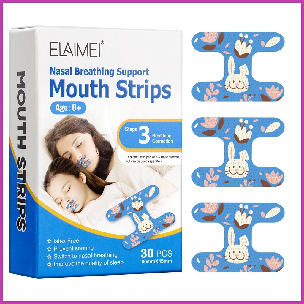 Anti Snore Sleep Strips Gentle Mouth Tape for Sleeping Snore Strips for ...