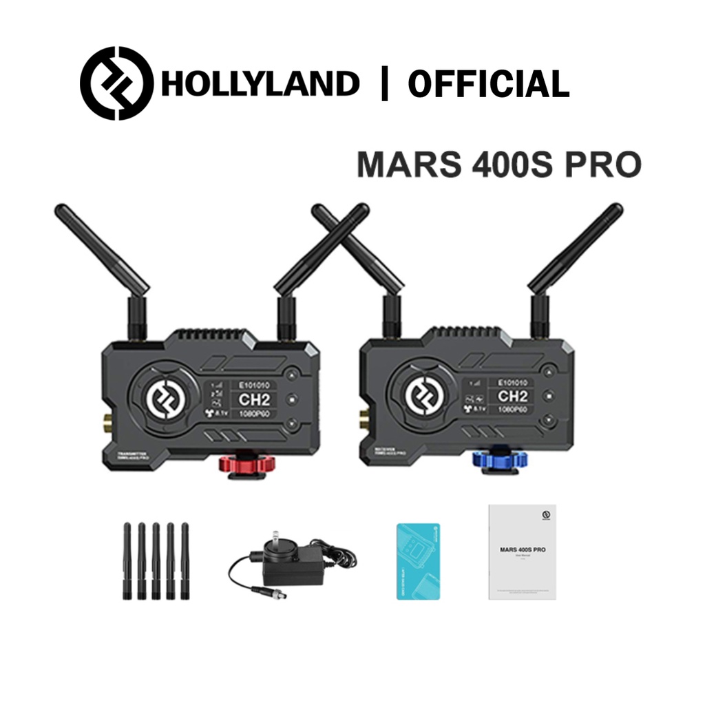 Hollyland Mars 400S PRO Wireless Video Transmission System, 1080P HDMI