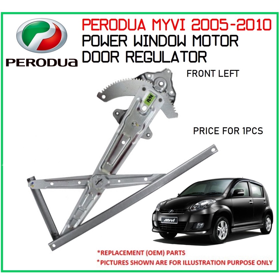 PERODUA MYVI CAR POWER WINDOW MOTOR REGULATOR GEAR DOOR REGULATOR (AUTO