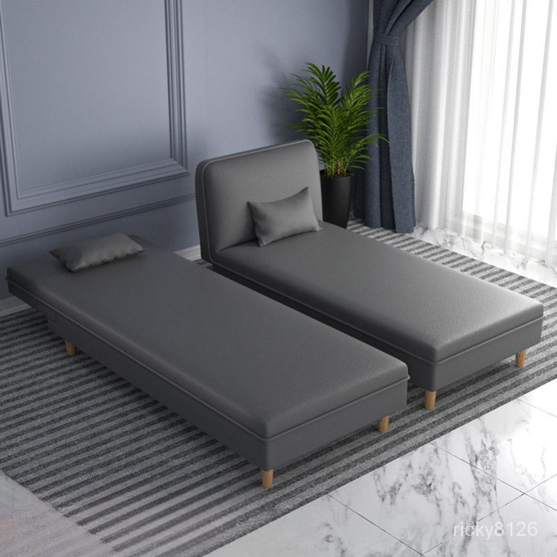 Foldable Single 3 in 1 Premium Sofa Bed Single Lazy sofa home