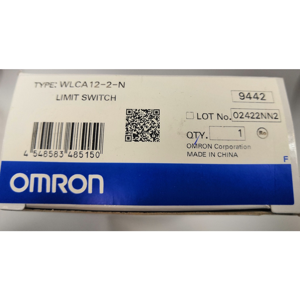 OMRON WLCA12-2-N Roller Lever Limit Switch | Shopee Malaysia