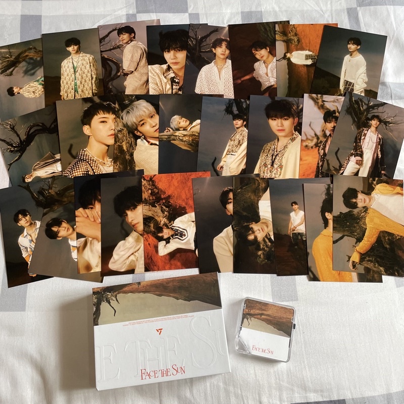 SEVENTEEN FACE THE SUN KIT POSTCARD SET KIHNO SCOUPS JEONGHAN