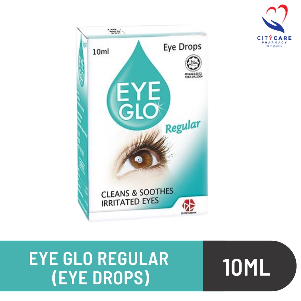 [Exp date 4/2025] EYE GLO Regular Eye Drops 10ml Shopee Malaysia