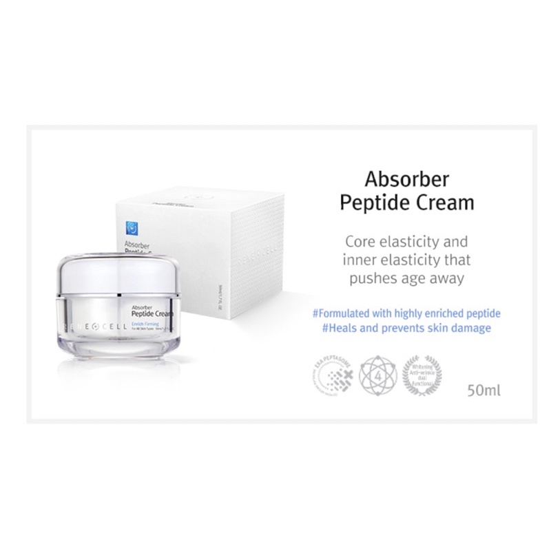 Rene-cell[renecell]Absorber Peptide Cream 润妮秀多肽霜| Shopee