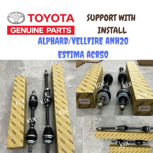 ORIGINAL DRIVE SHAFT TOYOTA ALPHARD ANH20 2.4cc/VELLFIRE ANH20/ESTIMA