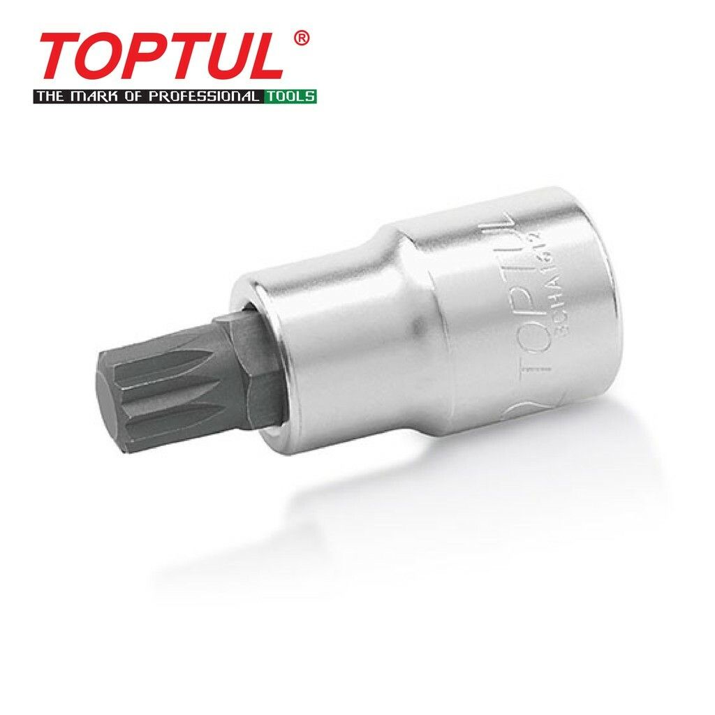TOPTUL Spline Bit Sockets BCHA Series | Shopee Malaysia