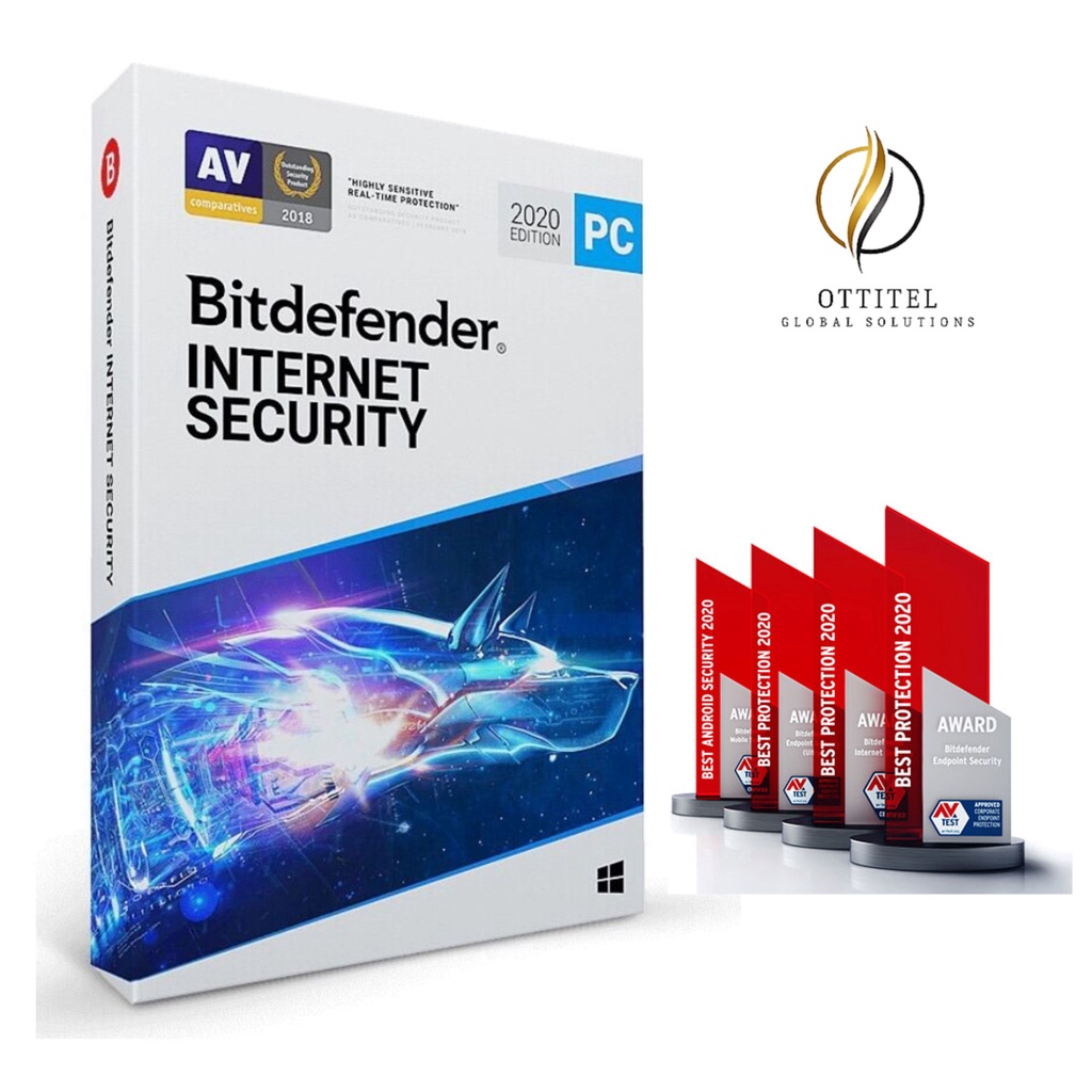 Bitdefender Internet Security 3 Year 3 Device Antivirus 2023 By OGS ...