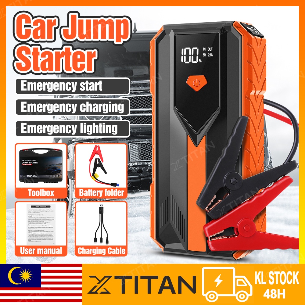 【KL Stock】Jump start car power bank jumper kereta powerbank Car