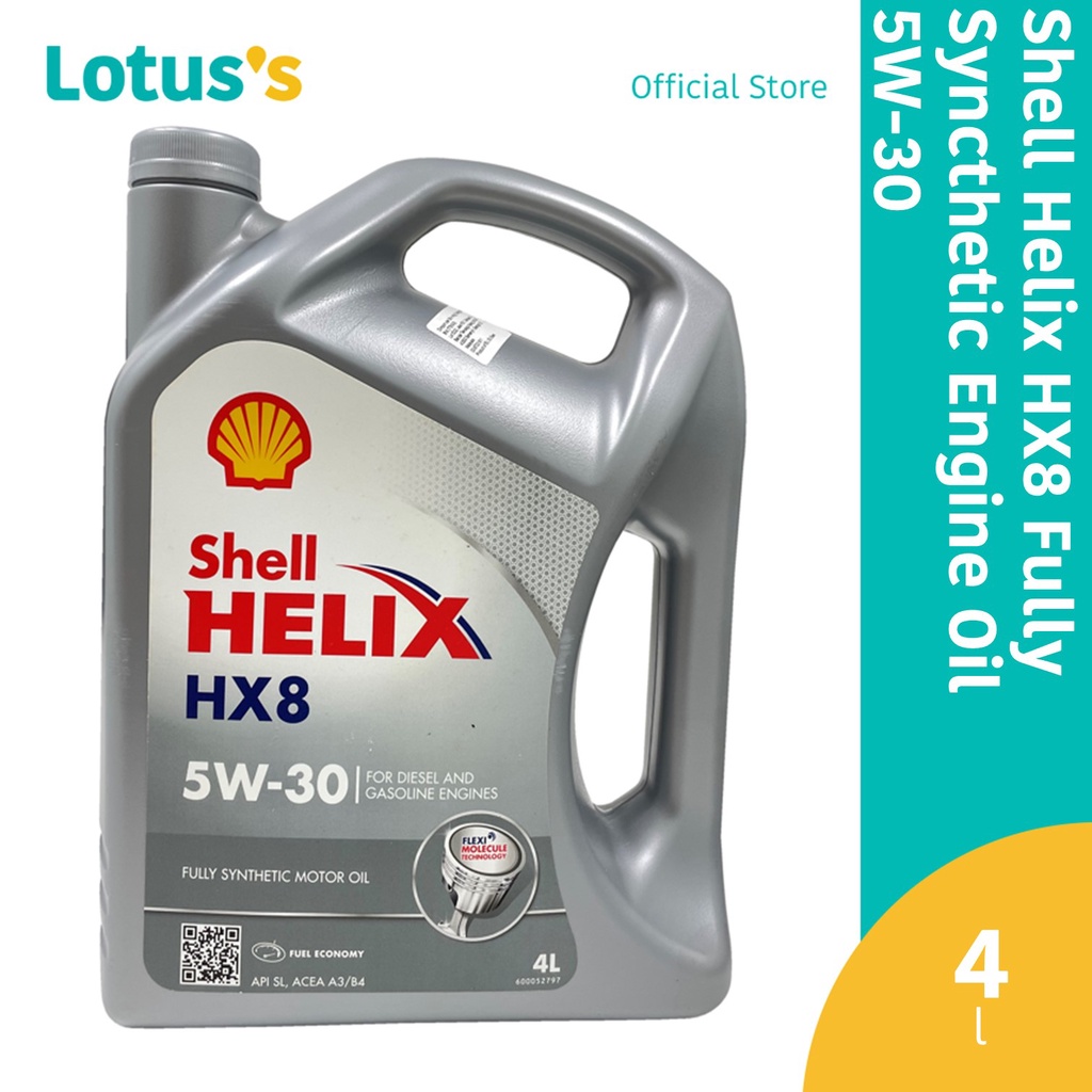 Shell Helix HX8 Fully Syncthetic Engine Oil 5W30 (4L) Shopee Malaysia