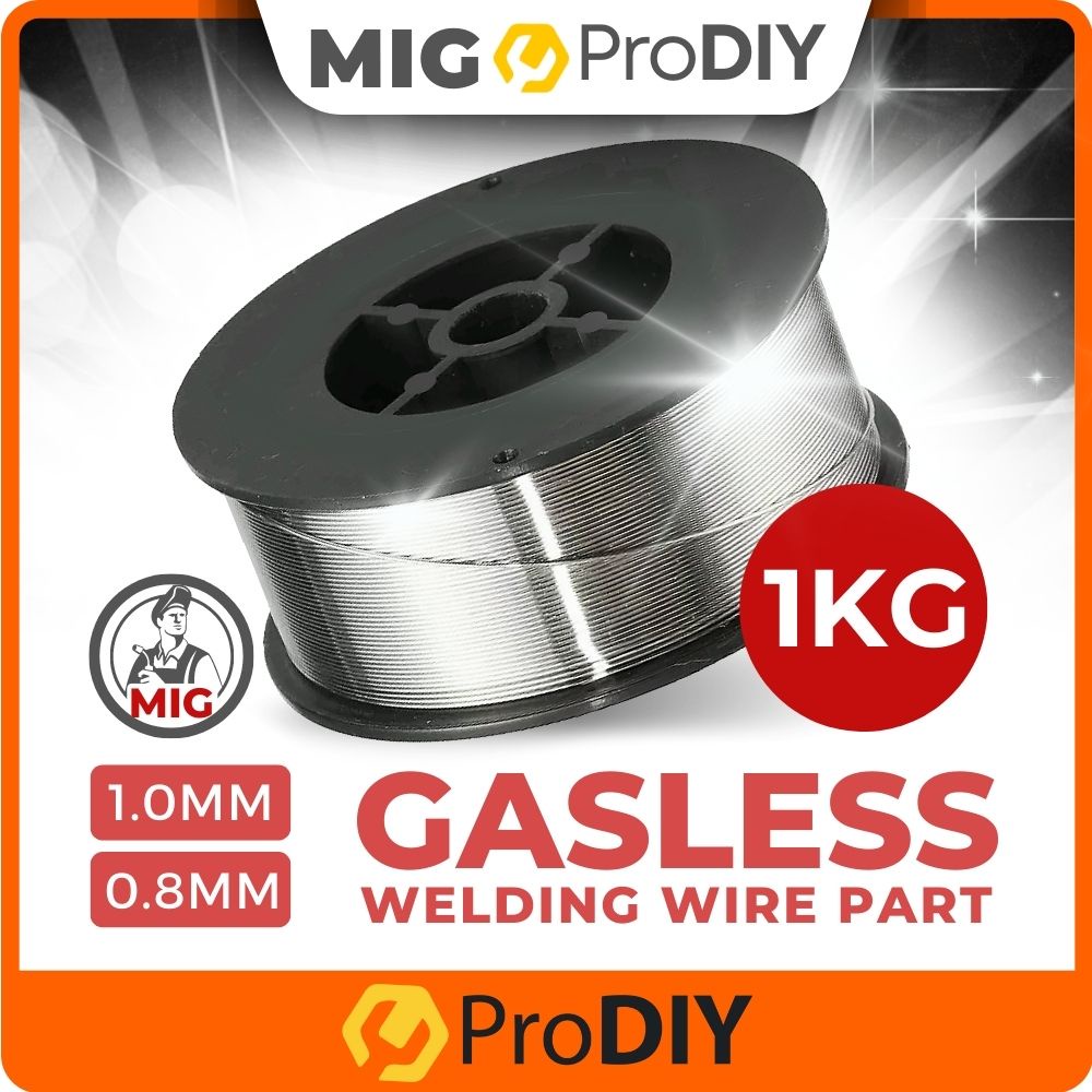 PRODIY MASW E500TGS ( 1.0mm / 0.8mm ) Gasless MIG Wire 1KG Flux Cored