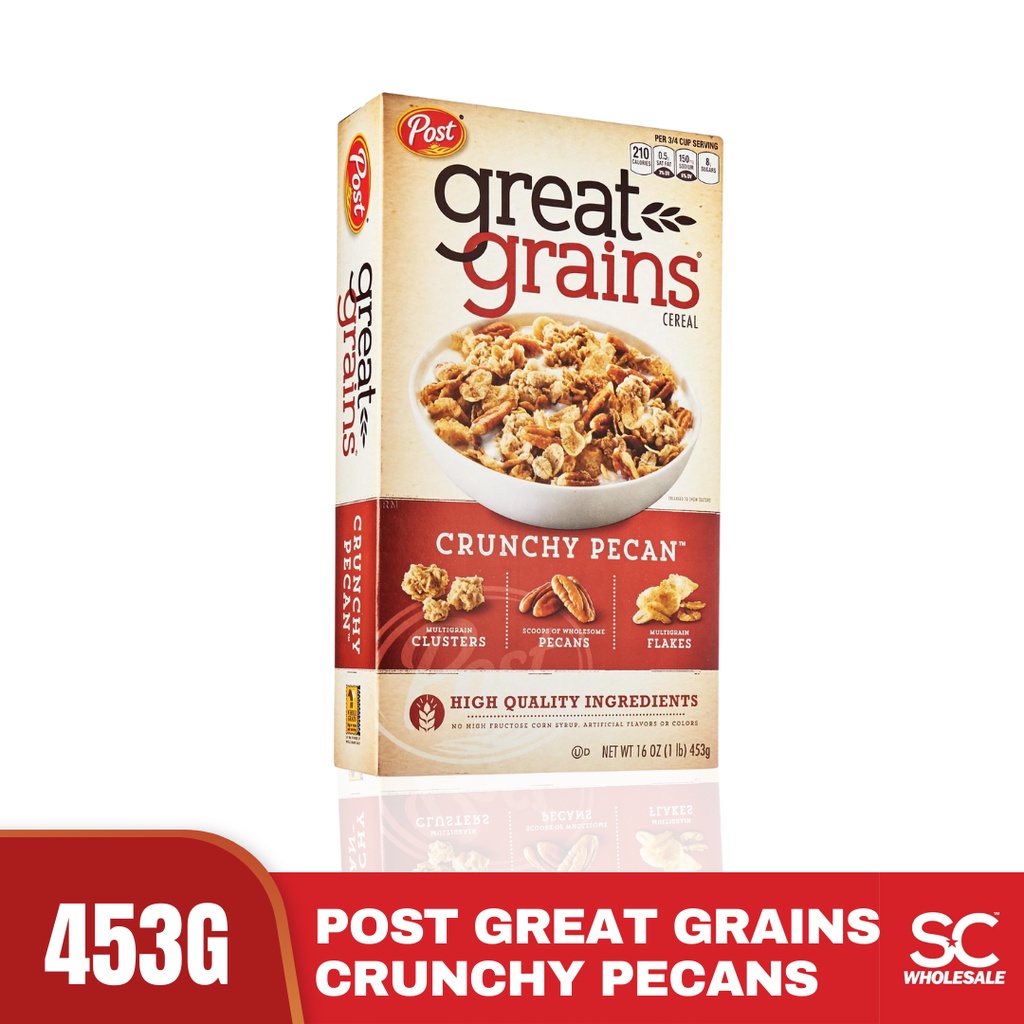 Post Great Grains Cereal Crunchy Pecan 453g | Shopee Malaysia