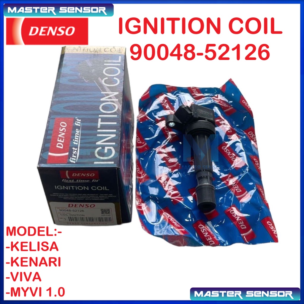 ( 100 ORIGINAL ) DENSO KELISA KENARI VIVA MYVI 1.0 IGNITION COIL