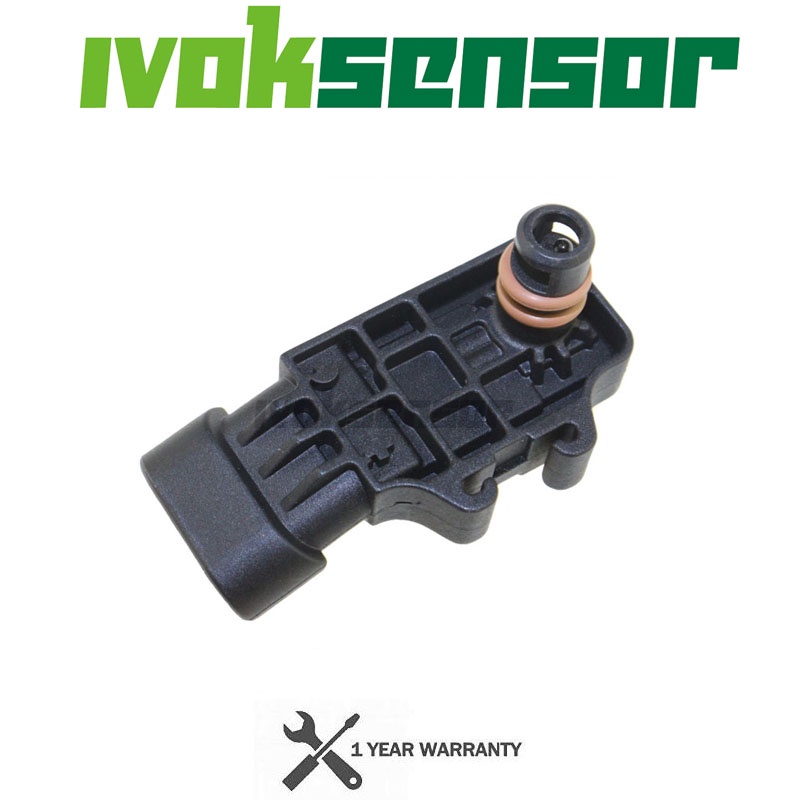 12232201 93333350 MAP Sensor For Mistubishi ALFA ROMEO FIAT GM NISSAN ...