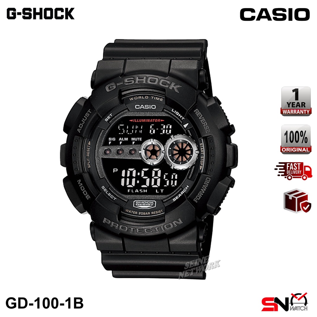 Casio Gshock Gd100 Casio Gd100gb Casio G-Shock GD-100 GD-100GB