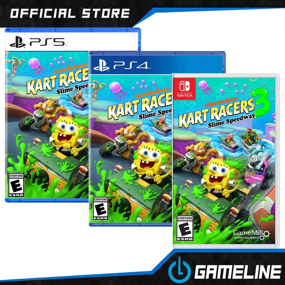 Nickelodeon Kart Racers 3 Slime Speedway for NS, PS4 & PS5 | Shopee ...
