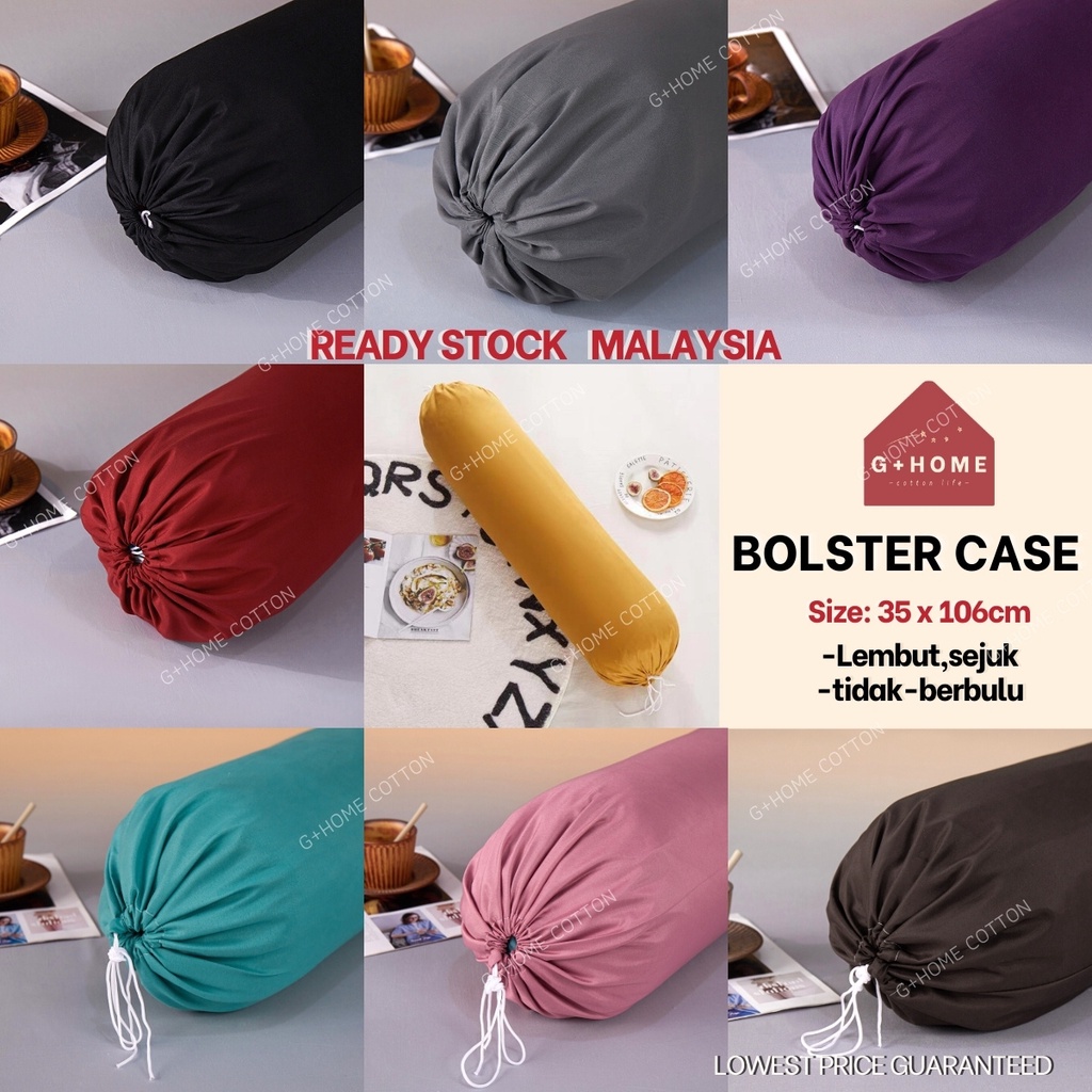 Bolster Case Sarang Bantal Peluk Bolster Cover Cotton Ready Stock 105cm