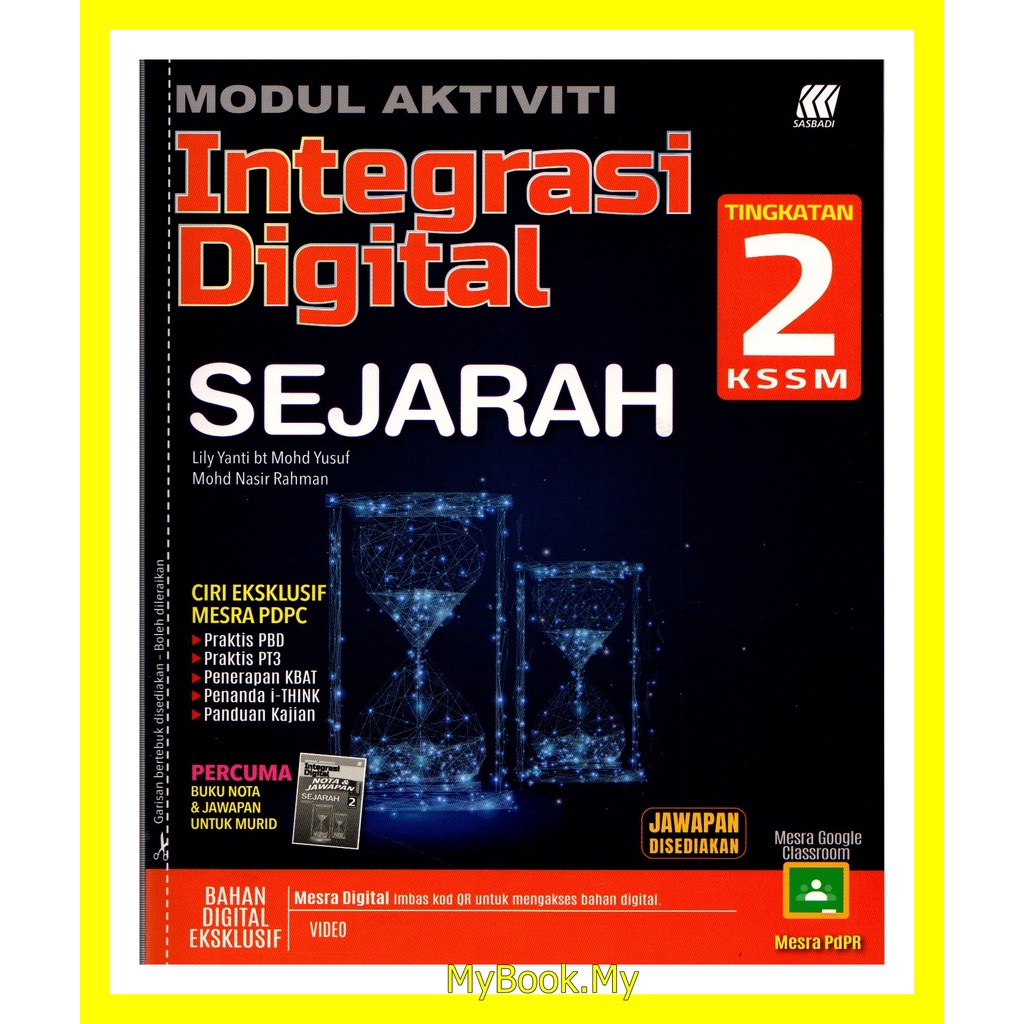 MyB Buku Latihan : Modul Aktiviti Tingkatan 2 - Sejarah (Sasbadi ...