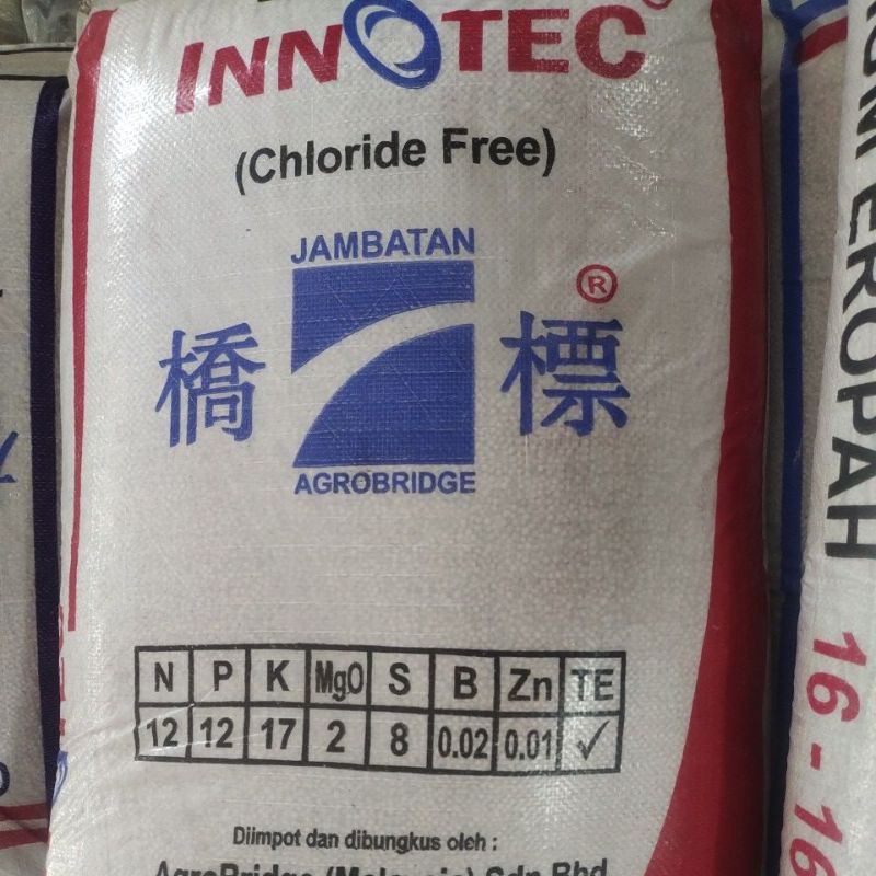 INNOTEC 12-12-17-2+8S+B+Zn+TE (1kg/2kg) | Shopee Malaysia