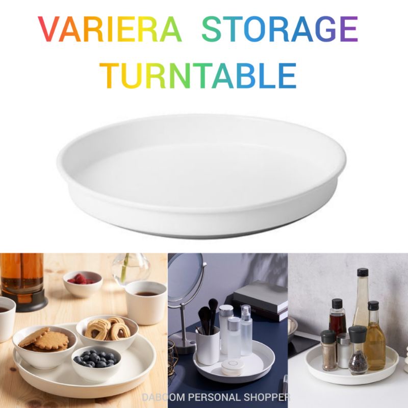 💥NEW ARRIVAL💥IKEA VARIERA STORAGE TURNTABLE Shopee Malaysia